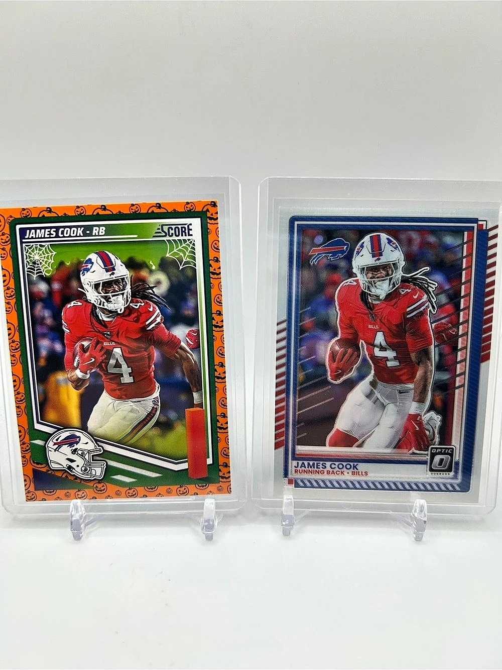 James Cook 2025 Panini Football Trading Cards 🎃🏈 Buffalo Bills